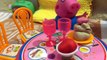Peppa pig Daddy pig is pregnant have a baby? poops in toilet toys playset with shit play doh crap