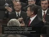 Ukrainian President Victor Yushchenko embraces Borys (May 26, 08)