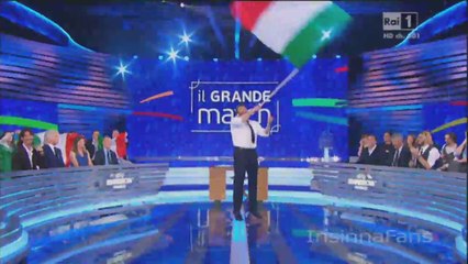 I due gol dell'Italia contro il Belgio nel dietro le quinte del Grande Match