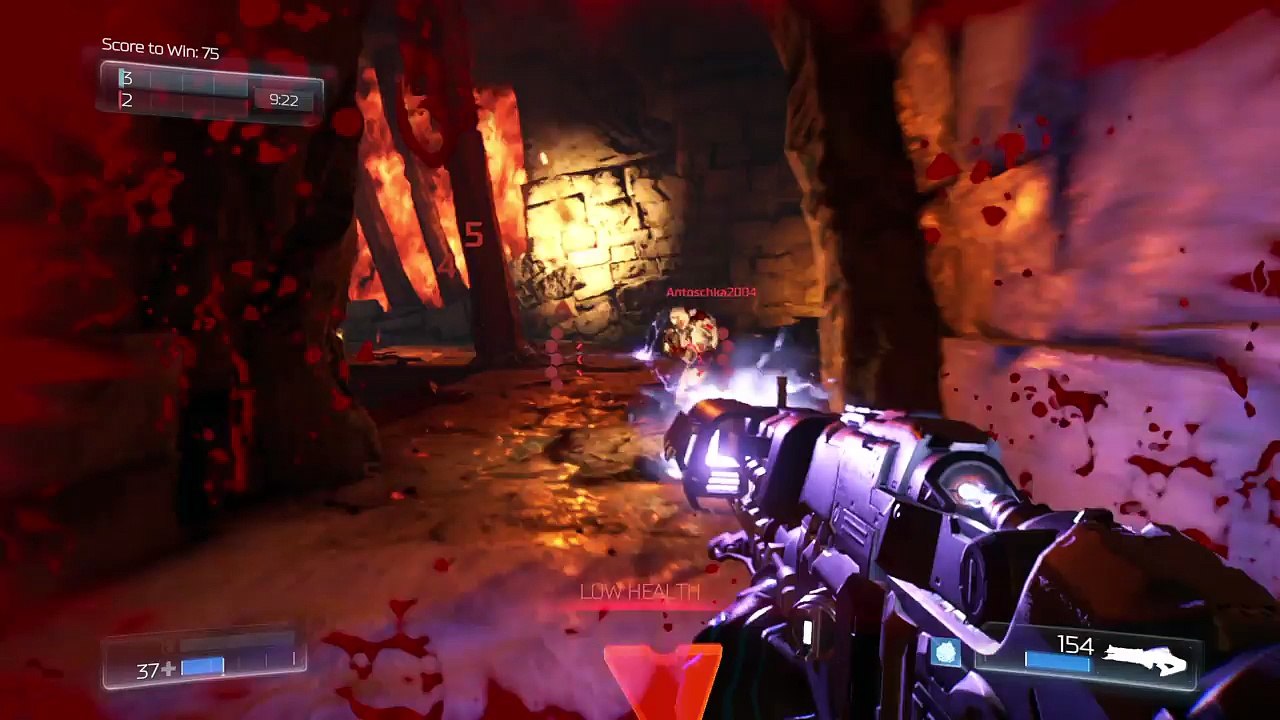 DOOM Beta BEST GUN TDM Gameplay (25-10)