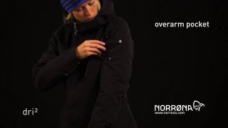 Norrøna active lifestyle /29 dri2 rain coat for women