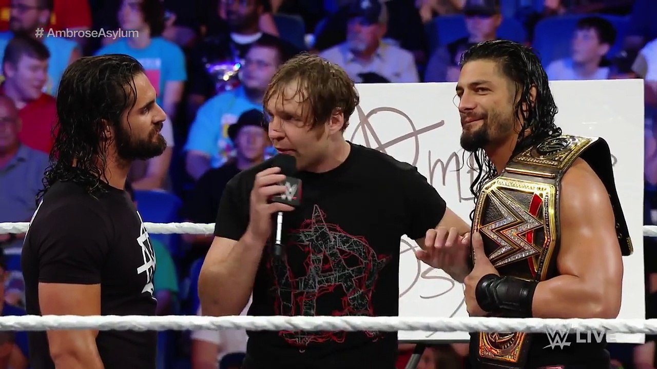 "The Ambrose Asylum" with Roman Reigns and Seth Rollins: Raw, June 13, 2016