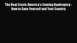 Download The Real Crash: America's Coming Bankruptcy - How to Save Yourself and Your Country