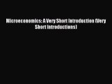 [PDF] Microeconomics: A Very Short Introduction (Very Short Introductions) [Read] Online