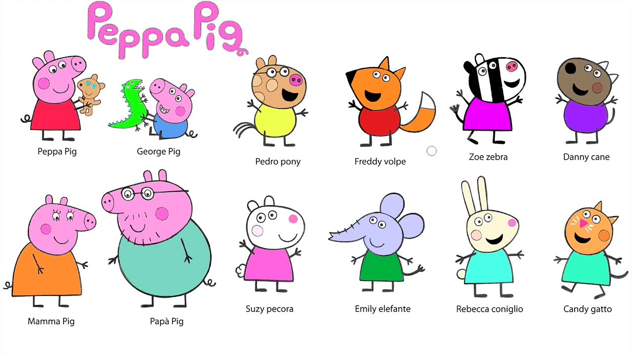 Peppa Pig Coloring Pages For Kids | Spiderman New 2017 Compilation Part 2 Coloring Pages Kids Songs