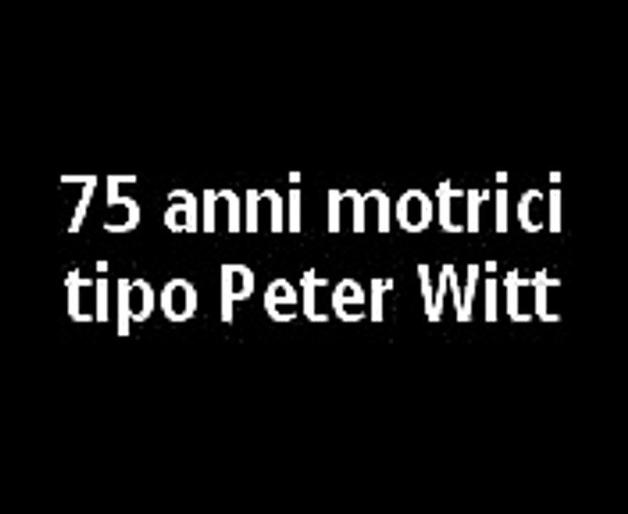 75 anni Peter Witt.3gp