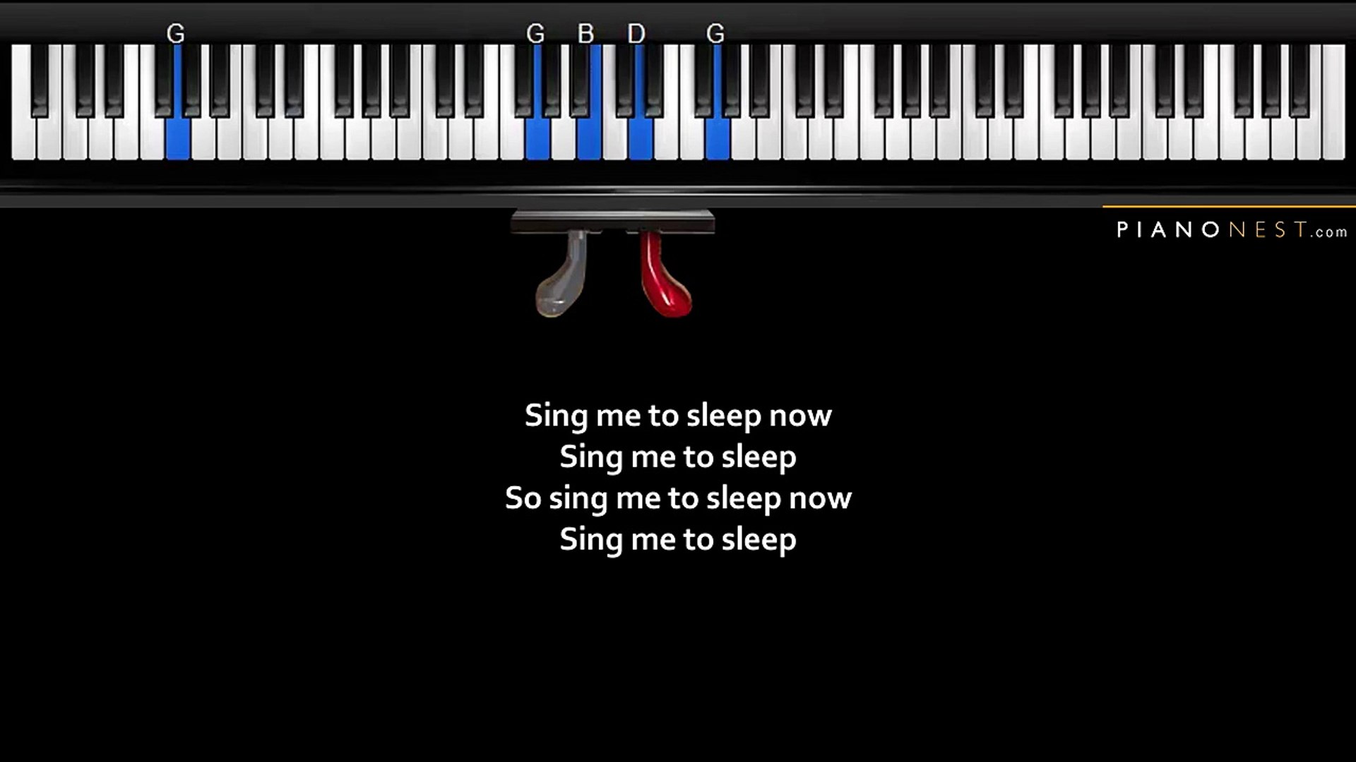 Alan Walker - Sing Me to Sleep - Piano Karaoke - Sing Along - Cover with  Lyrics - video Dailymotion
