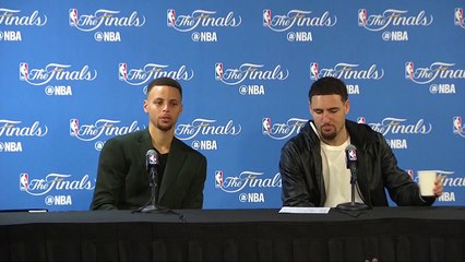 Tải video: Steph Curry & Klay Thompson Postgame Interview  Cavaliers vs Warriors - Game 5  2016 NBA Finals