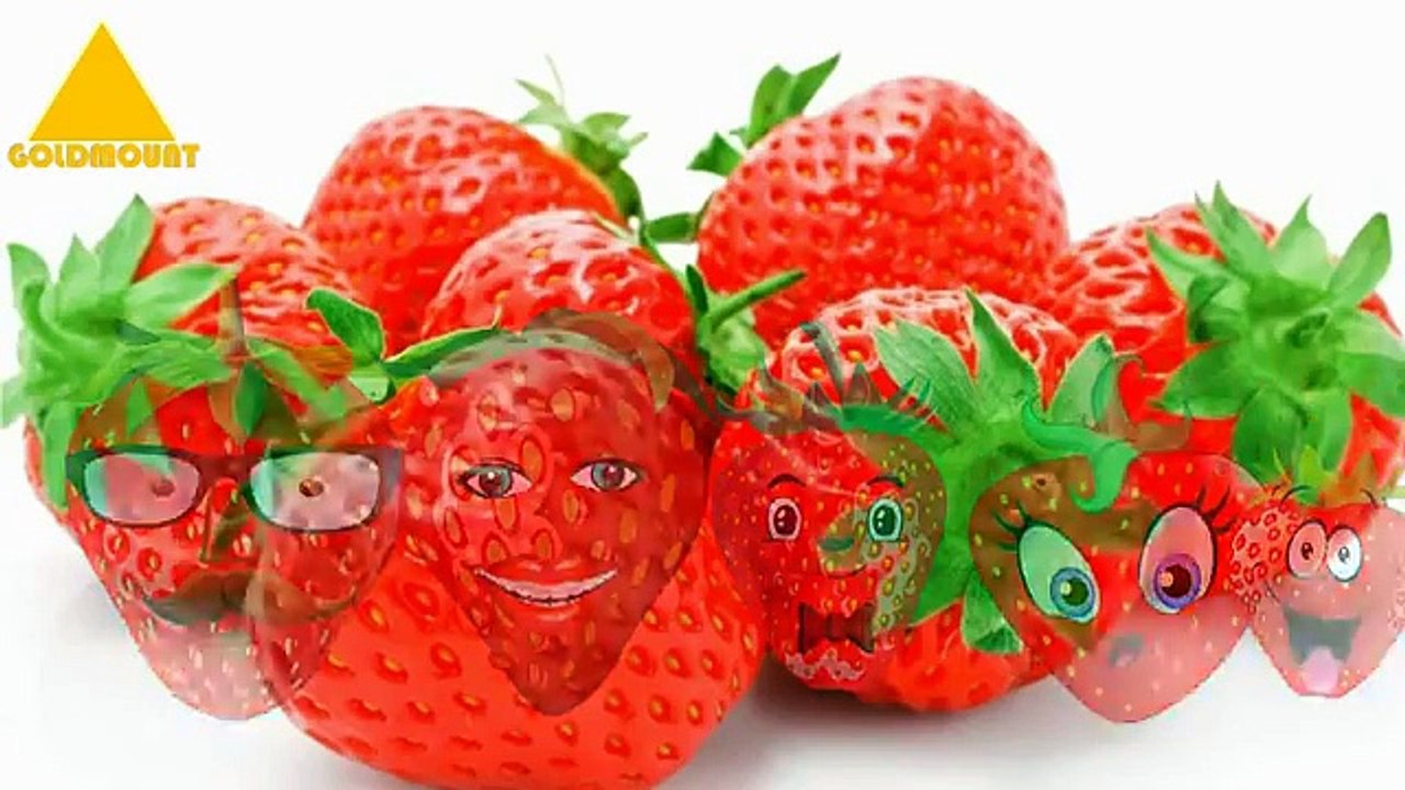 English Songs | Fish-Watermelon-Strawberry- Pear Family Fingers | Preschool Nursery Rhymes