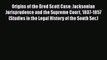 Read Book Origins of the Dred Scott Case: Jacksonian Jurisprudence and the Supreme Court 1837-1857