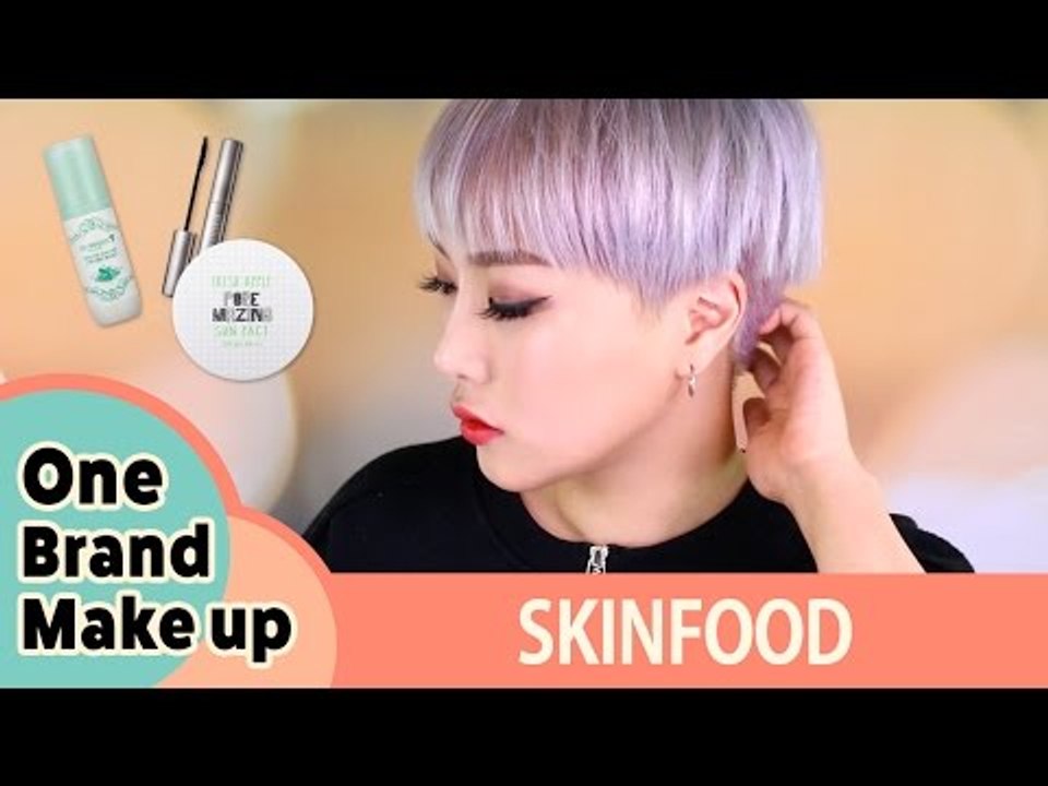 Korean One Brand tutorial #6 Skinfood 로드샵 원브랜드...