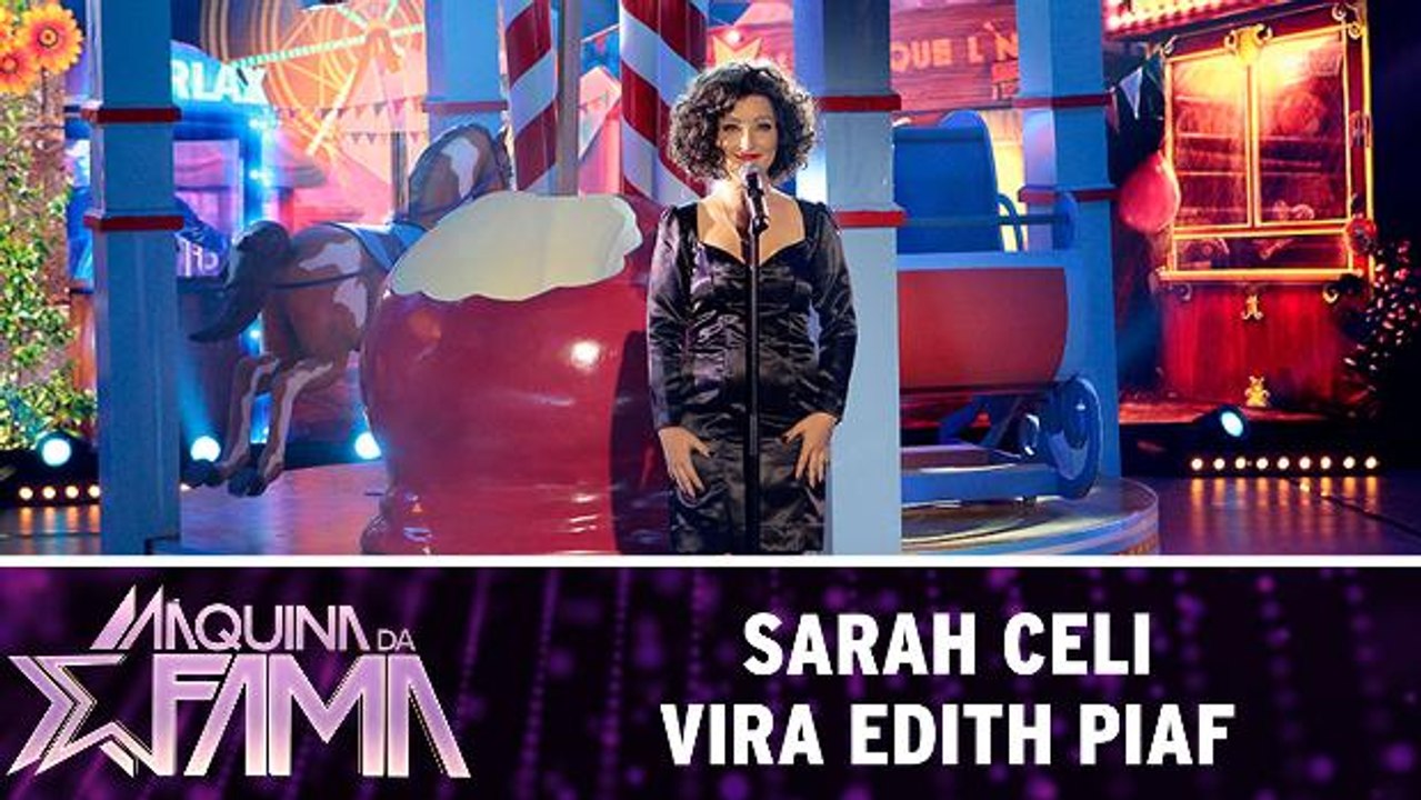 Sarah Celi vira Edith Piaf