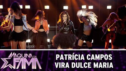 Patrícia Campos vira Dulce Maria