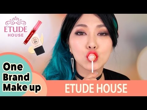 Korean One Brand Tutorial #4 Etude House 로드샵 원브랜드 메이크업 #4. 에뛰드하우스 편 | SSIN