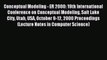 Read Conceptual Modeling - ER 2000: 19th International Conference on Conceptual Modeling Salt