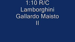 1:10 R/C Lamborghini Gallardo Maisto II