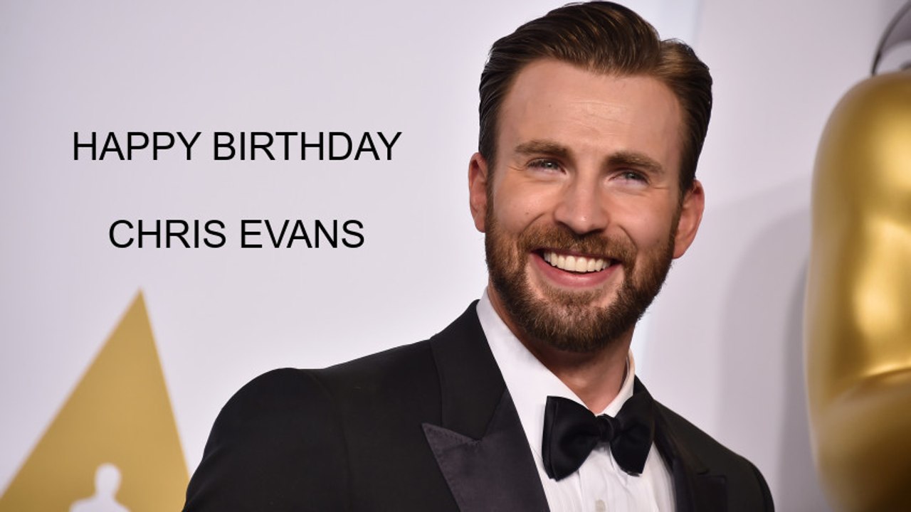 Happy Birthday Chris Evans | Birthday Video Greeting