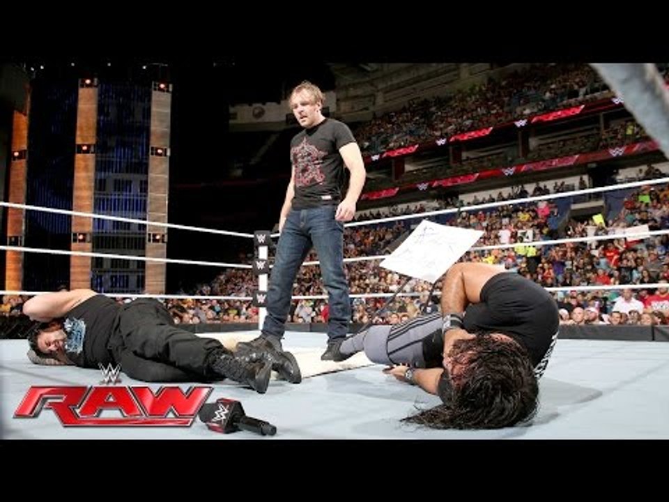 'The Ambrose Asylum' with Roman Reigns and Seth Rollins- Raw, June 13, 2016