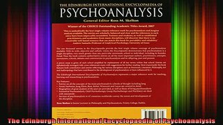 READ book  The Edinburgh International Encyclopaedia of Psychoanalysis Full Free