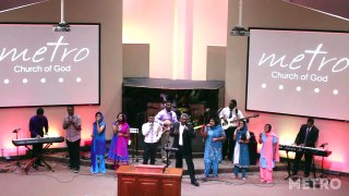 Metro Church of God Sunday Service Group Song Performance-July 28, 2013