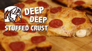 Stuffed Crust Deep Deep Pizza Recipe