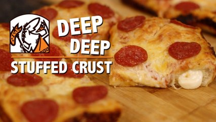 Download Video: Stuffed Crust Deep Deep Pizza Recipe