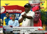 Venezuela sector educativo marcha en respaldo al pdte. Maduro