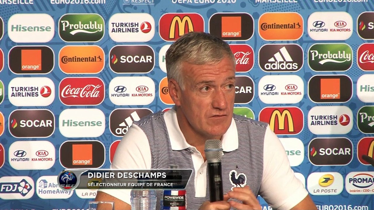 Bleus - Deschamps : "L'Euro doit rester une fête"