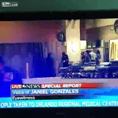 Eyewitness Gets Cut Off Air For Saying "Someone Was Holding The Door To Prevent People From Exiting" *PULSE*