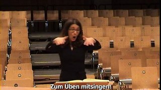 Haydn: Schöpfung, Nr. 26 Gesamt-Video, alle Stimmen zum Mitsingen