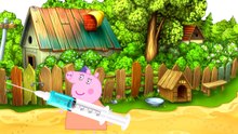 Свинка Пеппа Мультфильм для детей  Большой Укол для Пеппы  Peppa Pig