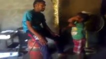 young brother slapped his elder brother when he was punished by him funny video