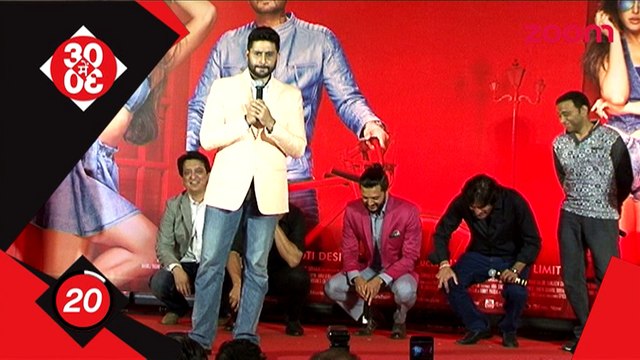 'Housefull 3' star cast celebrate their success with the media with a pizza party - Bollywood News - #TMT