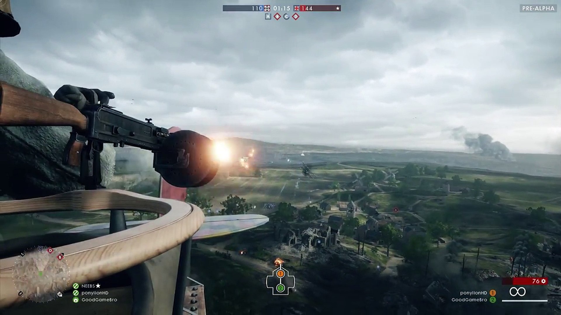 Battlefield 1 Gameplay - Air Gameplay Exclusive