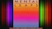 READ book  Mental Leaps Analogy in Creative Thought Full Free