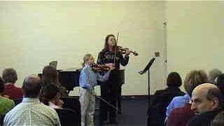 Brenden and Linda play two Bartok duos 3-25-07