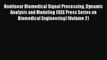 [PDF] Nonlinear Biomedical Signal Processing Dynamic Analysis and Modeling (IEEE Press Series