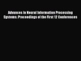 [PDF] Advances in Neural Information Processing Systems: Proceedings of the First 12 Conferences