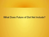 What Does Future Of .Net Include? - CRB Tech