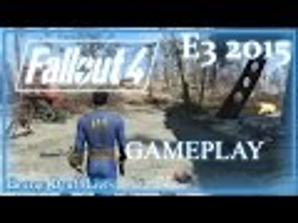 E3 2015 | Fallout 4 Intro Gameplay | Bethesda