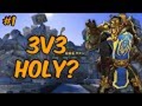 3v3 Holy Pally, Windwalker Monk, Enhance Shaman - Low MMR learning Holly again #1