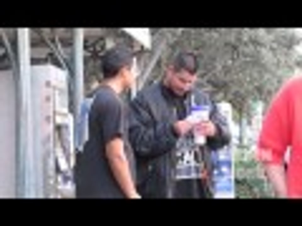 Dropping Fake Lottery Ticket Prank 2015