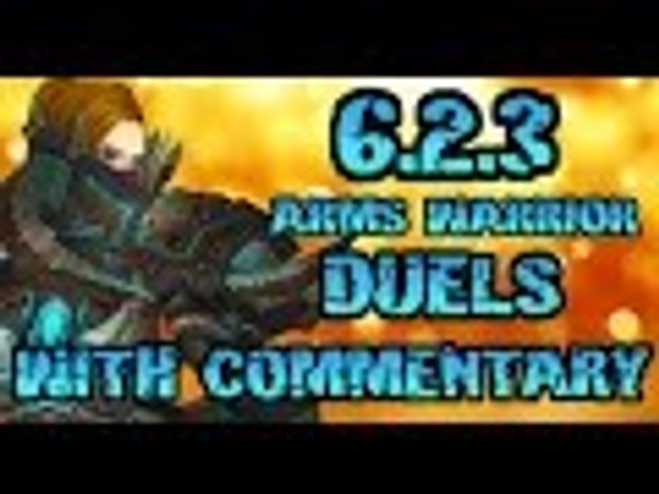 Evylyn - 6.2.3 Arms Warrior Dueling commentary & Merry Christmas all!! - WOW WOD PVP duels