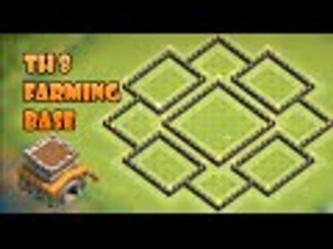 Clash Of Clans | NEW UPDATE | TH8 FARMING BASE | TH8 TROPHY BASE - HYBRID BASE DEFENSE