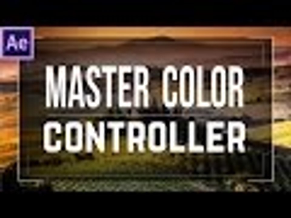 CREATE a Master Color Controller │ After Effects EXPRESSIONS Tutorial!
