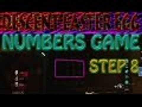 Call of duty advanced warfare Exo zombie DESCENT EASTER EGG step 8 NUMBERS GAME