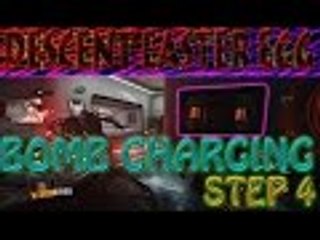 Call of duty advanced warfare Exo zombie "DESCENT" EASTER EGG step 4 BOMB CHARGING