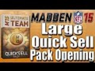 madden 15 ultimate team large quicksell pack opening!!!