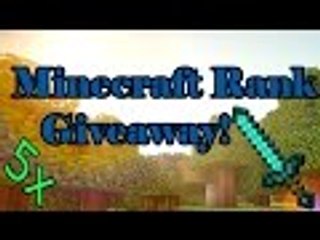 ◘ [CLOSED] 5x Epic Minecraft Rank Giveaway ($1550 TOTAL!) ◘