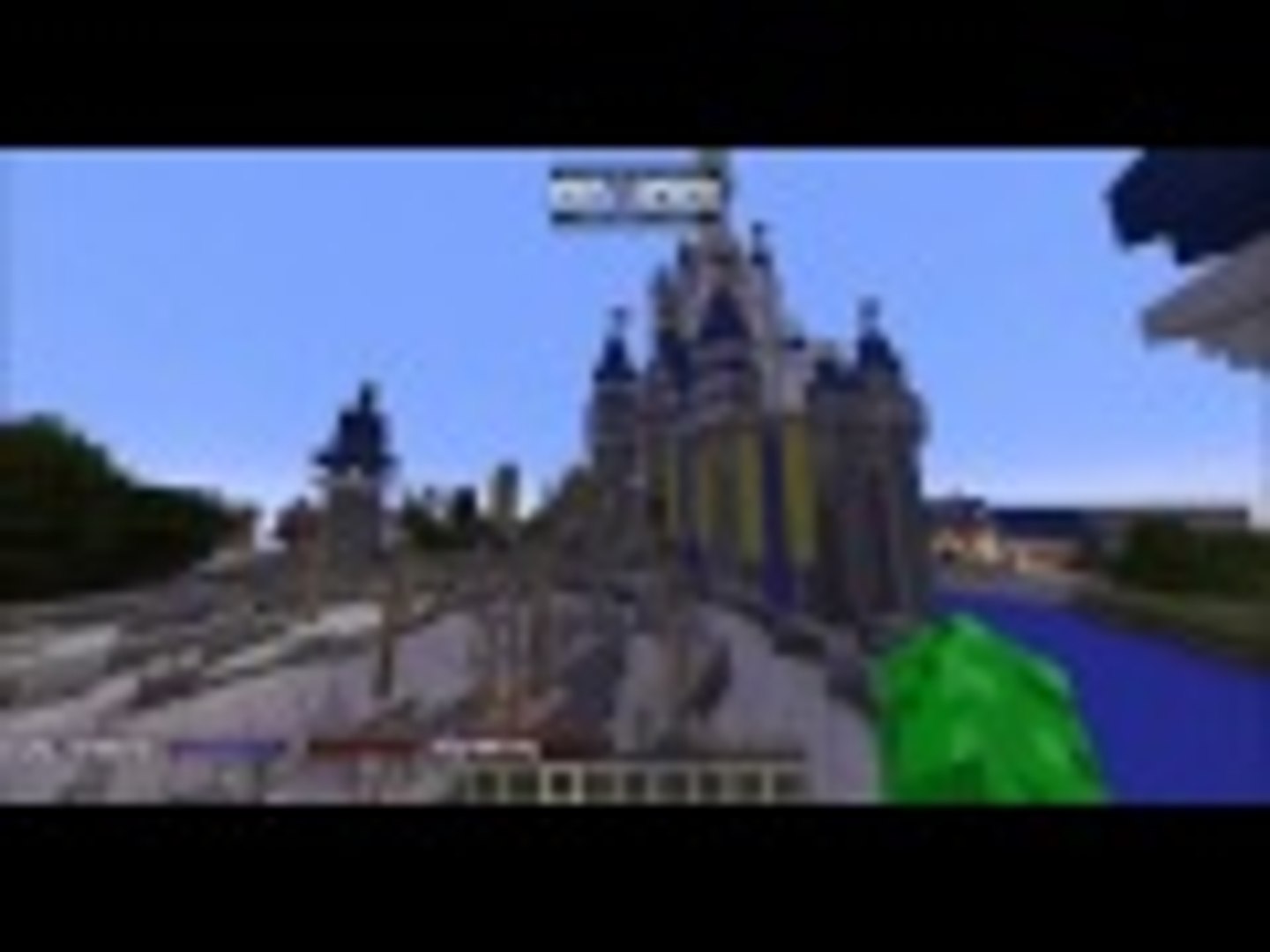 Minecraft survival GOING TO WALT DISNEY